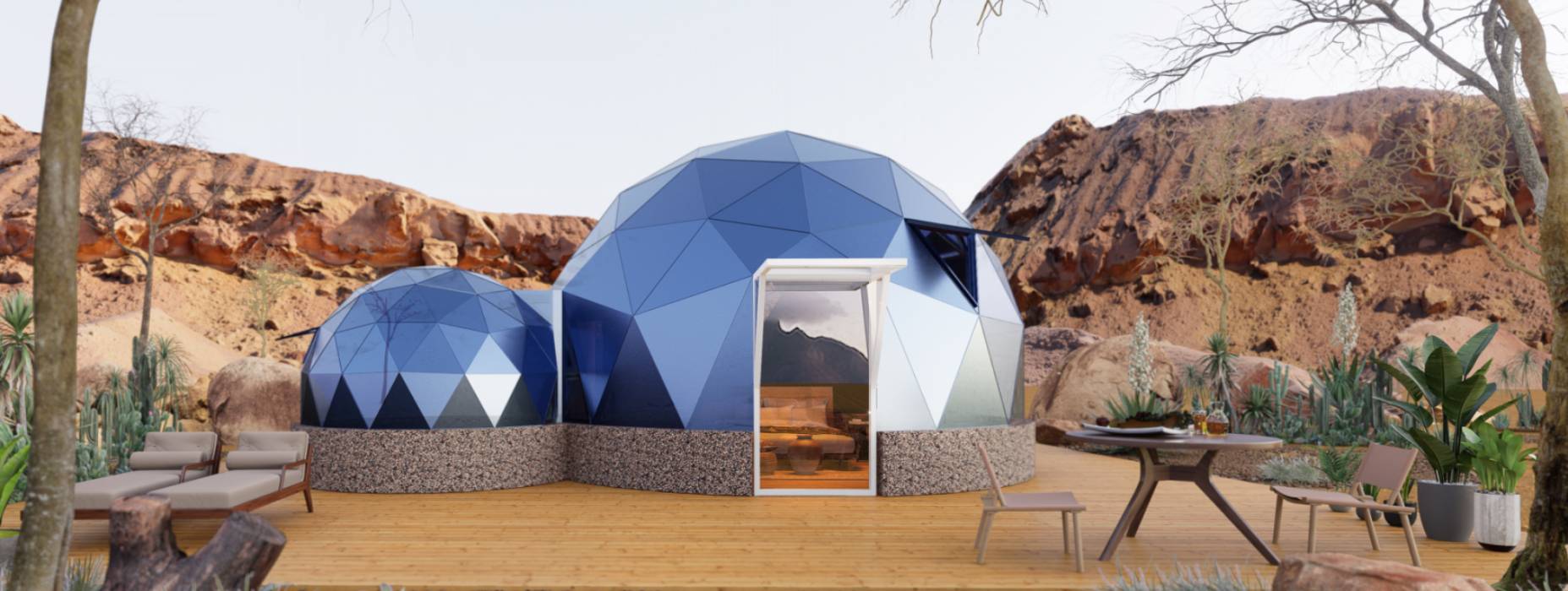 岗巴县球形智能光伏玻璃星空房